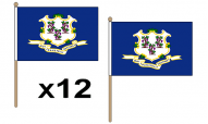 Connecticut Hand Flags